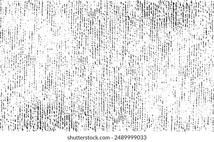 Vector fabric texture. Distressed texture of weaving fabric. Grunge background. Abstract halftone vector illustration. Overlay to create interesting effect and depth. Black isolated on white. EPS10.