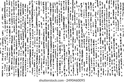 Vector fabric texture. Distressed texture of weaving fabric. Grunge background. Abstract halftone vector illustration. Overlay to create interesting effect and depth. Black isolated on white. EPS10.