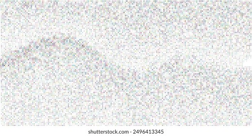 Vector fabric texture. Distressed texture of weaving fabric. Grunge background. Abstract halftone vector illustration. Overlay to create interesting effect and depth. Black isolated on white.