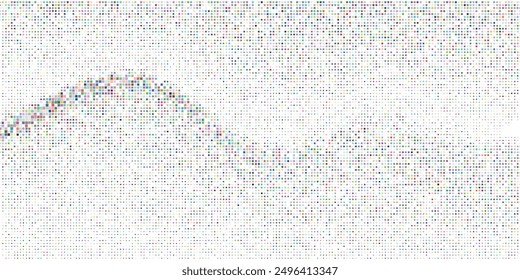 Vector fabric texture. Distressed texture of weaving fabric. Grunge background. Abstract halftone vector illustration. Overlay to create interesting effect and depth. Black isolated on white.