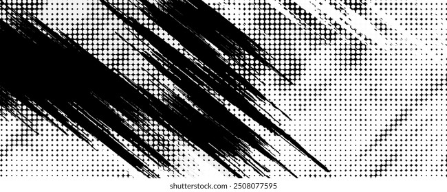 Vector fabric texture. Distressed texture of weaving fabric. Grunge background. Abstract halftone vector illustration