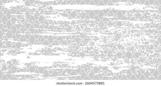 Vector fabric texture. Distressed texture of weaving fabric. Grunge background. Abstract halftone vector illustration. Overlay to create interesting effect and depth. Black isolated on white. EPS10.