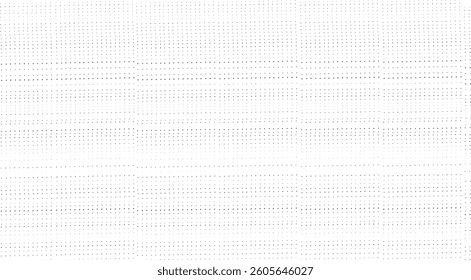 Vector fabric texture. Distressed texture of weaving fabric. Grunge background. Abstract halftone vector illustration. Overlay to create interesting effect and depth. Black isolated on white. EPS10.