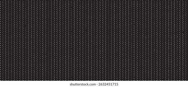 Textur aus Vektorgewebe. Unangenehme Textur des Webstoffs. Grunge Hintergrund. Abstrakte Halbton-Vektorgrafik. Overlay, um interessante Effekte und Tiefe zu erzeugen. Schwarz einzeln auf Weiß. EPS10.