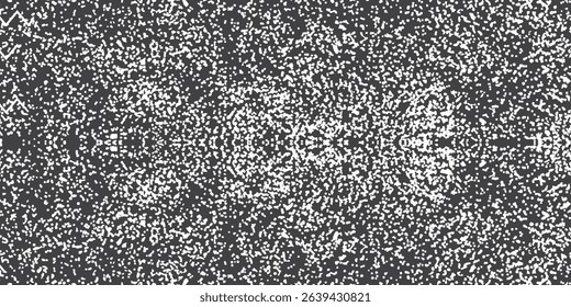 Vector fabric texture. Distressed texture of weaving fabric. Grunge background. Abstract halftone vector illustration. Overlay to create interesting effect and depth. Black isolated on white