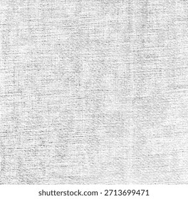 Textura de tela de Vector. Textura angustiada de tejido. Fondo de Grunge. Abstractas Ilustración vectorial de semitono. Superposición para crear un efecto y una profundidad interesantes. Negro aislado en blanco. EPS10.
