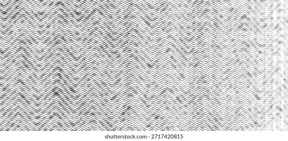 Textura de tela de Vector. Textura angustiada de tejido. Fondo de Grunge. Abstractas Ilustración vectorial de semitono. Superposición para crear un efecto y una profundidad interesantes. Negro aislado en blanco. EPS10.

