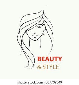 Vector of face symbol or icon