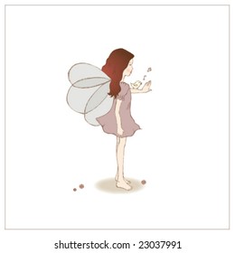 vector fairy illustration