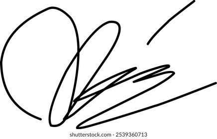 vector Fake signature sample. Hand drawn signatures, sample documents, certificates and contracts in handwriting and black ink