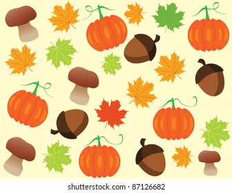 vector fall background