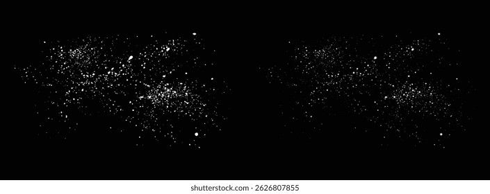 Vector falling snowflakes snowfall background design