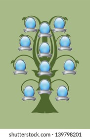 vector family tree