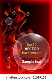 Vector fantastic abstract background