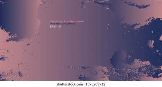 Vector fantastic spots modern futuristic background template, abstract illustration. Randomly scattered shapes. Abstract screen saver. EPS-10