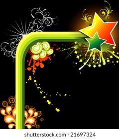 vector fantasy background illustration