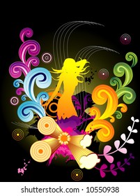 vector fantasy illustration