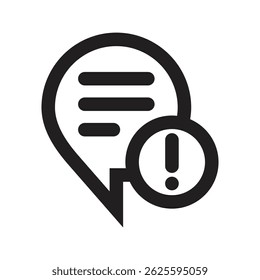 Vector FAQ template email icon . With minimalist concept black color White background