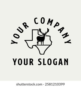 Vector Farm, Texas ranch logo 