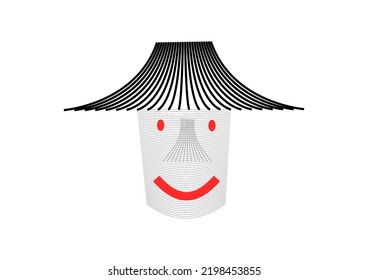 vector farmer Suitable for making pictures about agriculture, background images.