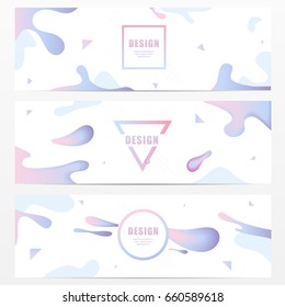 Vector fashion abstract figure background design. Modern Glamor template for banner, flyer, card, invitations, brochure and poster abstract element