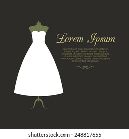 Vector fashion background.