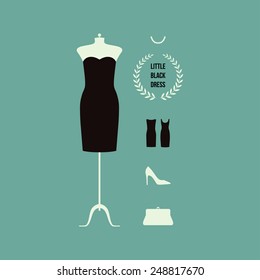 Vector fashion background.