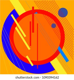 Vector fashion background, vector illustration