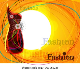 Vector fashion background ( poster )