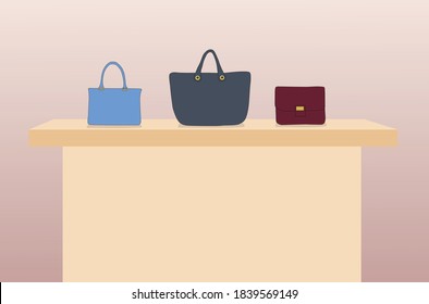 Vector fashion bag, Beautiful, Colorful yards