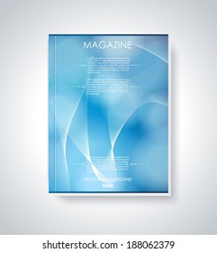 Vector Fashion Brochure, Flyer, Magazine Cover