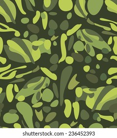 Vector. Fashion Camouflage Seamless Background Pattern.