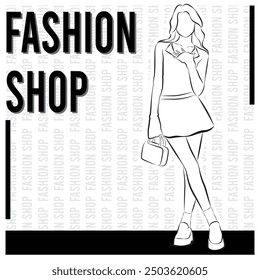 The Vector of Fashion clothing store logo