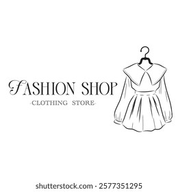 The Vector of Fashion clothing store logo