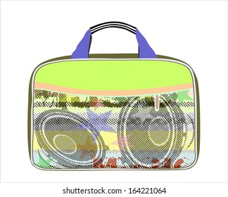 Vector fashion handbag