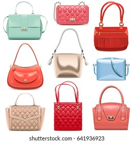 Vector Fashion Handbags
