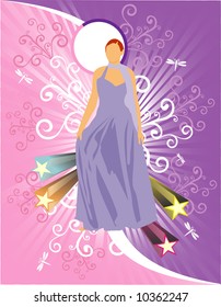 vector fashion illustration