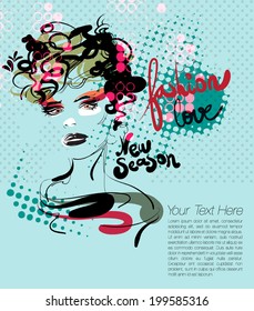 Vector Fashion Illustration