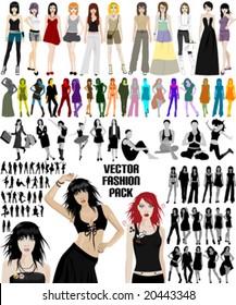 vector fashion pack