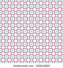 Vector fashion pattern, geometric background - Vector