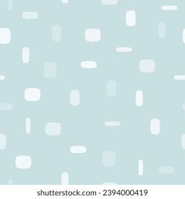 Vector fashion pattern. Seamless vector texture. Fabric print design. Ornament with line art blobs. Light blue subtle background.