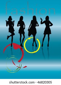 vector fashion poster
