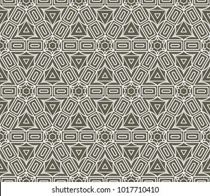 Vector fashion seamless pattern, geometric background