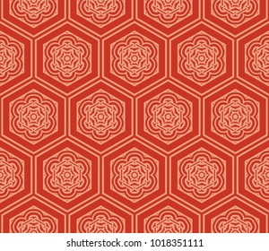 Vector fashion seamless pattern, geometric background