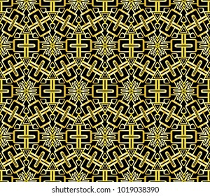 Vector fashion seamless pattern, geometric background