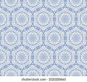Vector fashion seamless pattern, geometric background
