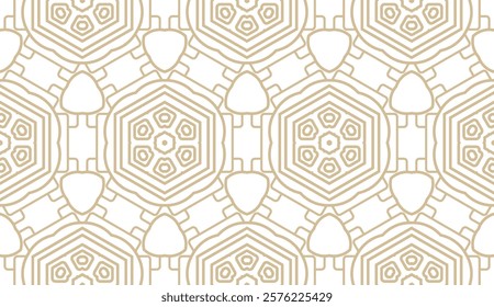 Vector fashion seamless pattern, geometric background