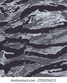 
Vektormodisches graues Tarnmuster, Wintertextur