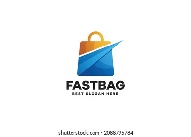 Vector Fast Bag Logo For Sales