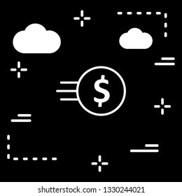  Vector Fast Coin Icon